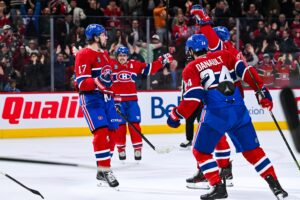 Montreal Canadiens Forward Out with Upper Body Injury