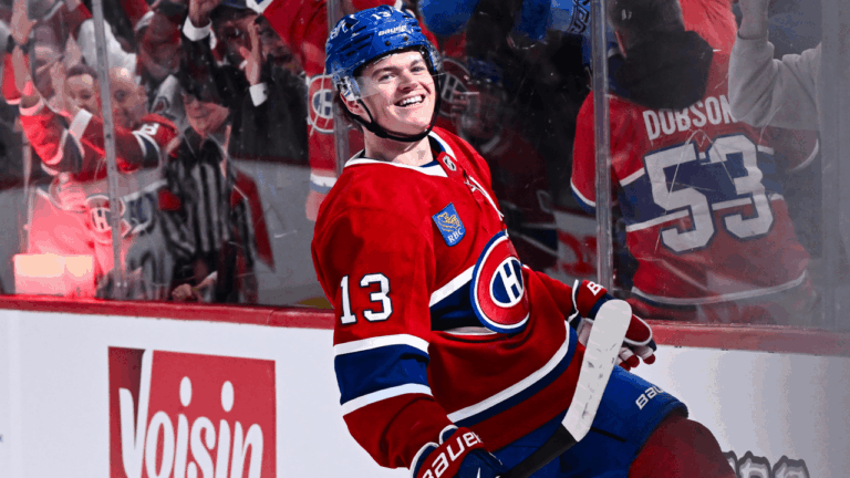 Caufield gets hat trick, 2 assists, Canadiens score 7 to pull away from Islanders