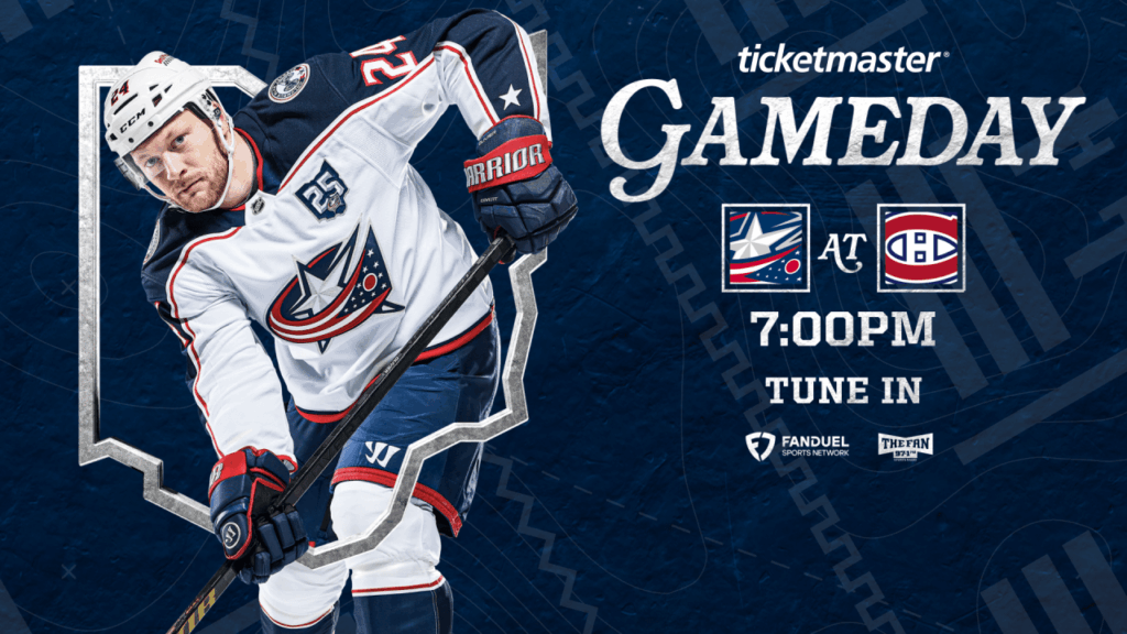 PREVIEW: Blue Jackets finish road swing at Montreal