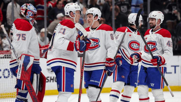Canadiens score twice late in 3rd, rally past Kings