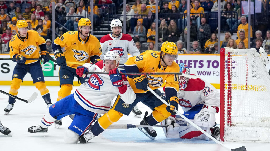 Preds Conclude Homestand With Loss to Canadiens