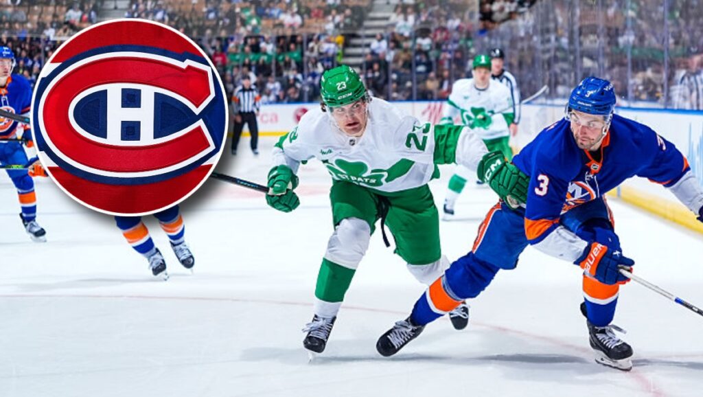 The One Canadiens Fan At Leafs-Islanders Game Gets Clobbered By Puck