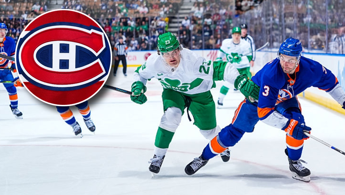 The One Canadiens Fan At Leafs-Islanders Game Gets Clobbered By Puck