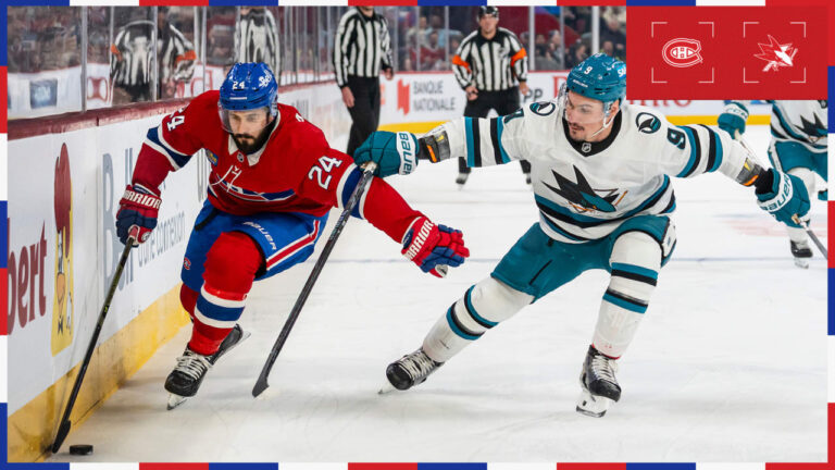 SJS@MTL: Game recap | Montréal Canadiens