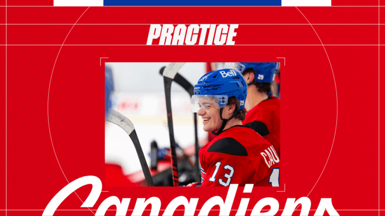 Lines and defense pairings at practice – Mar. 13