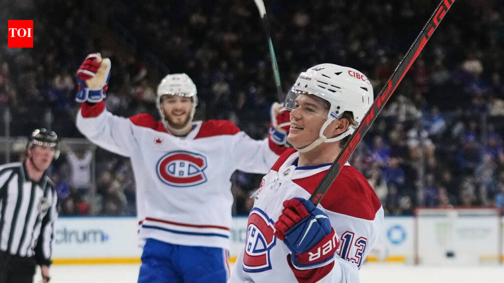 Montreal Canadiens Cole Caufield reaches 50 goals marking new career high in dominant NHL season | NHL News