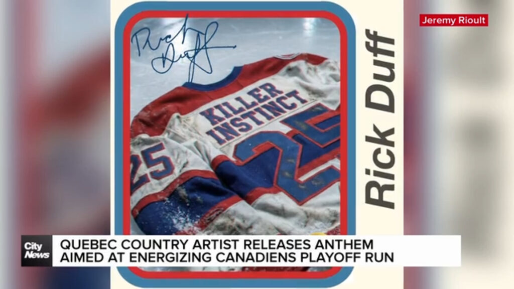 Quebec artist Rick Duff releases Montreal Canadiens playoff anthem