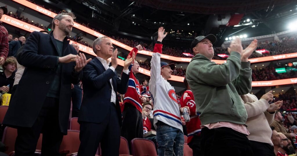 PM Mark Carney attends a Habs game as Caufield scored 50th goal – CTVNews