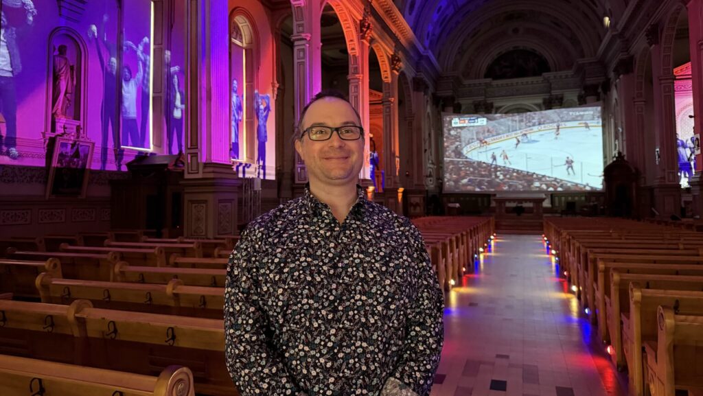 Quebec church turns into Montreal Canadiens playoff watch party hub