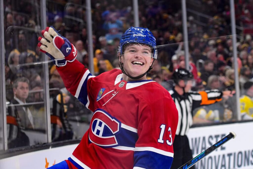 Canadiens’ Cole Caufield tracking for first career 50-goal season