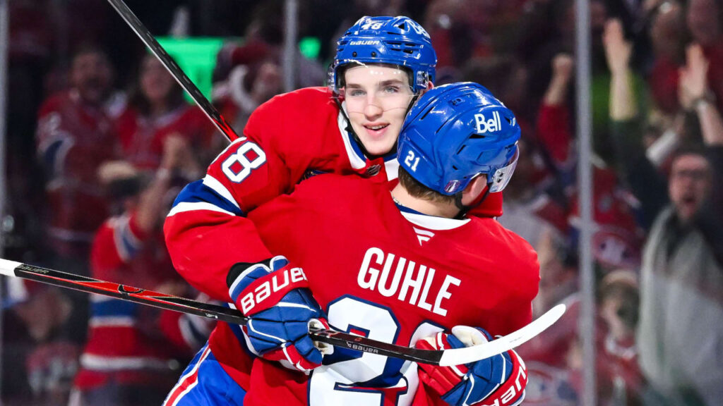 Hutson OT goal lifts Canadiens past Lightning in Game 3 of Eastern 1st Round