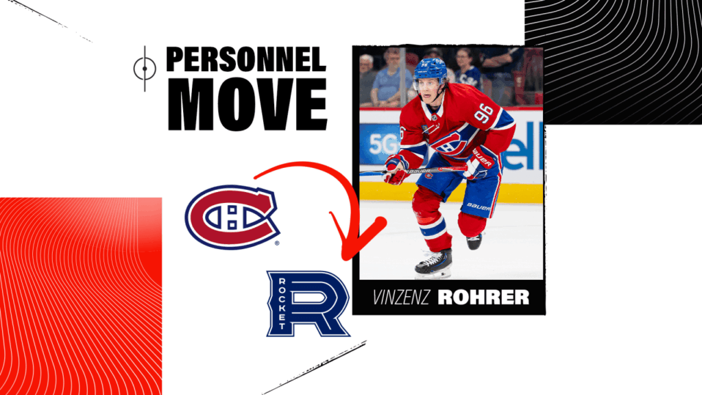 Vinzenz Rohrer reassigned to Laval Rocket