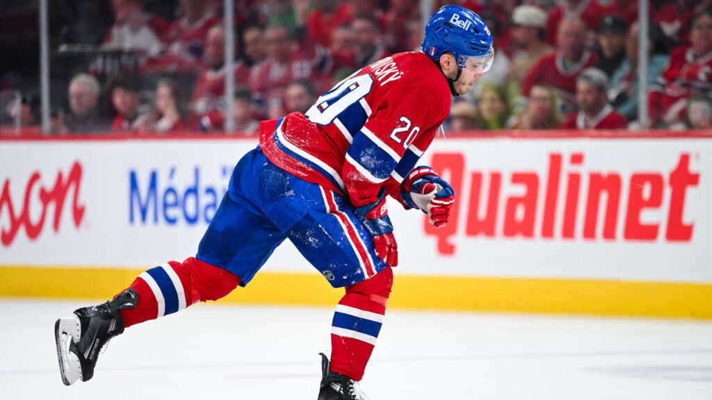 Slafkovsky to play for Canadiens in Game 5 after hit from Crozier