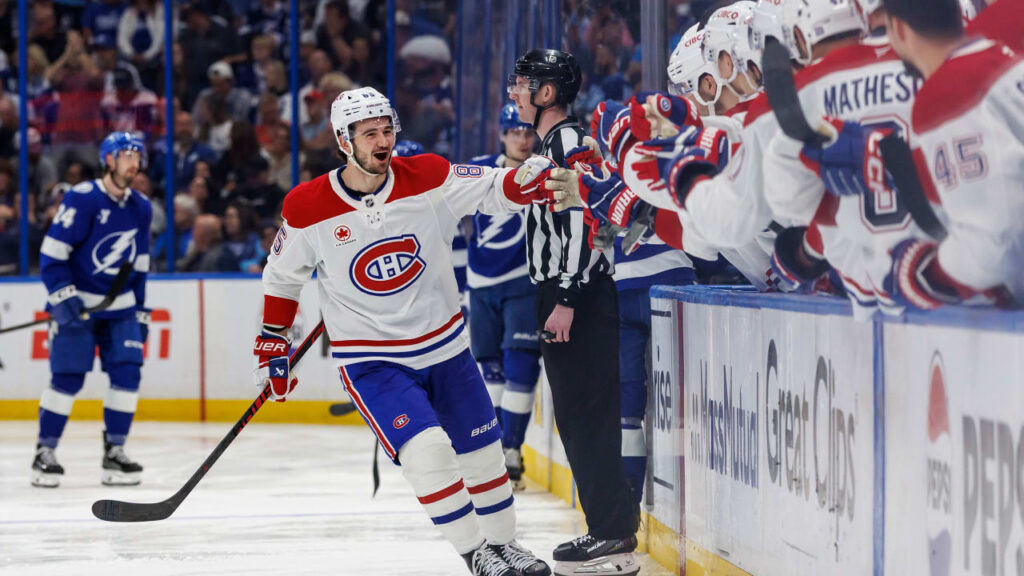 Canadiens win Game 5, push Lightning to brink in Eastern 1st Round