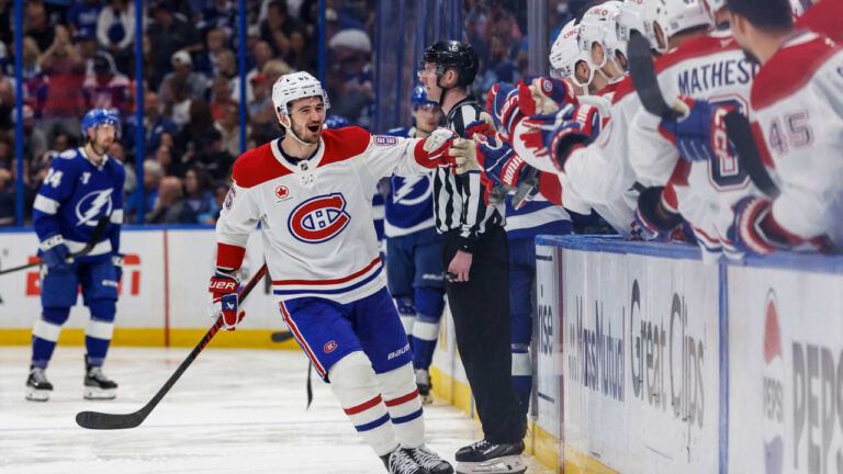 Canadiens win Game 5, push Lightning to brink in Eastern 1st Round