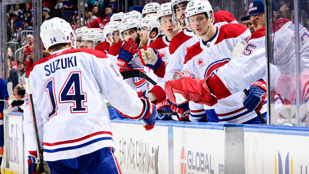 Suzuki surpasses 100 points, Canadiens eliminate Islanders from playoff contention
