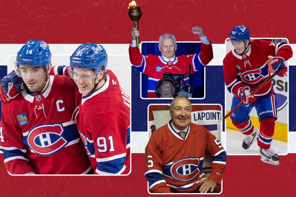 Which Canadiens great will be tapped to carry the torch into the Bell Centre before Game 3 against the Buffalo Sabres on Sunday night?