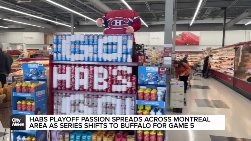 Canadiens playoff passion spreads across Montreal area for Game 5