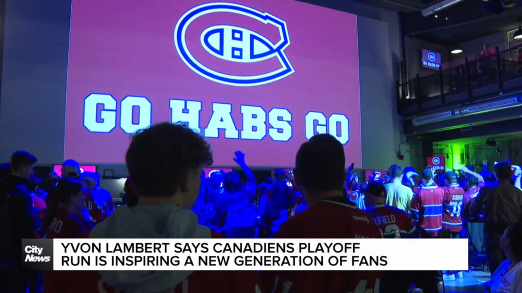Habs great Yvon Lambert on Canadiens playoff run