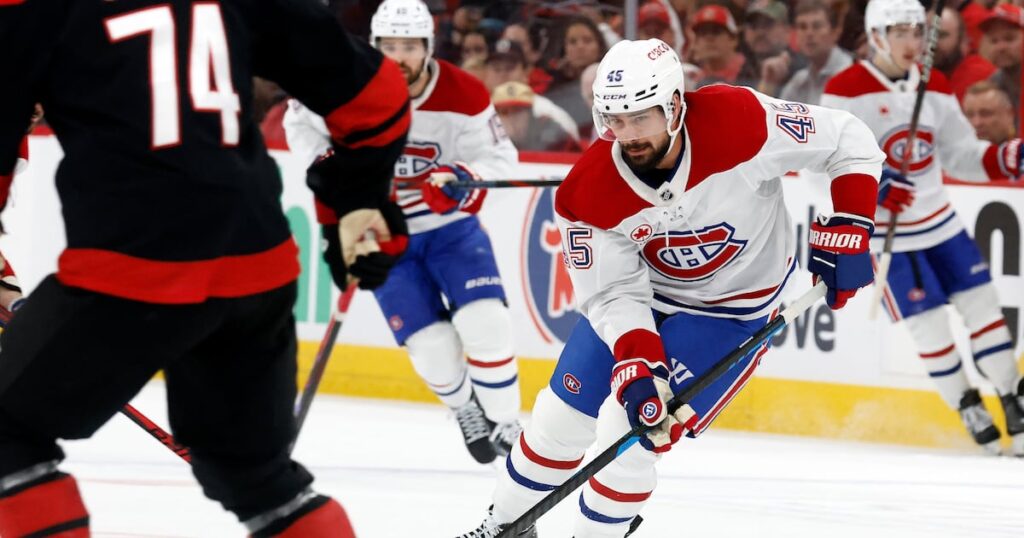 Montreal Canadiens jump out to big lead over Carolina Hurricanes in first period of Game 1