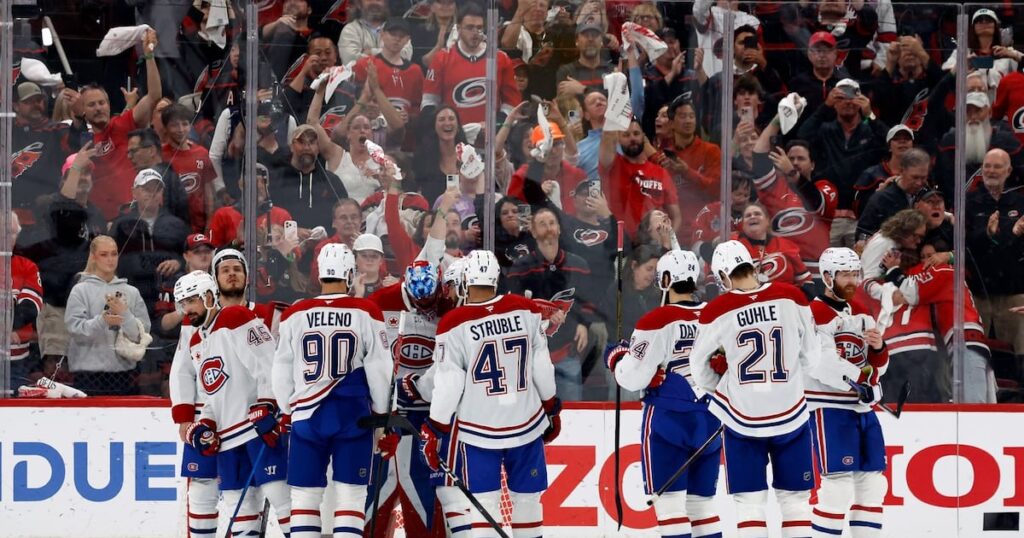 Canadiens look to the future after falling to Hurricanes