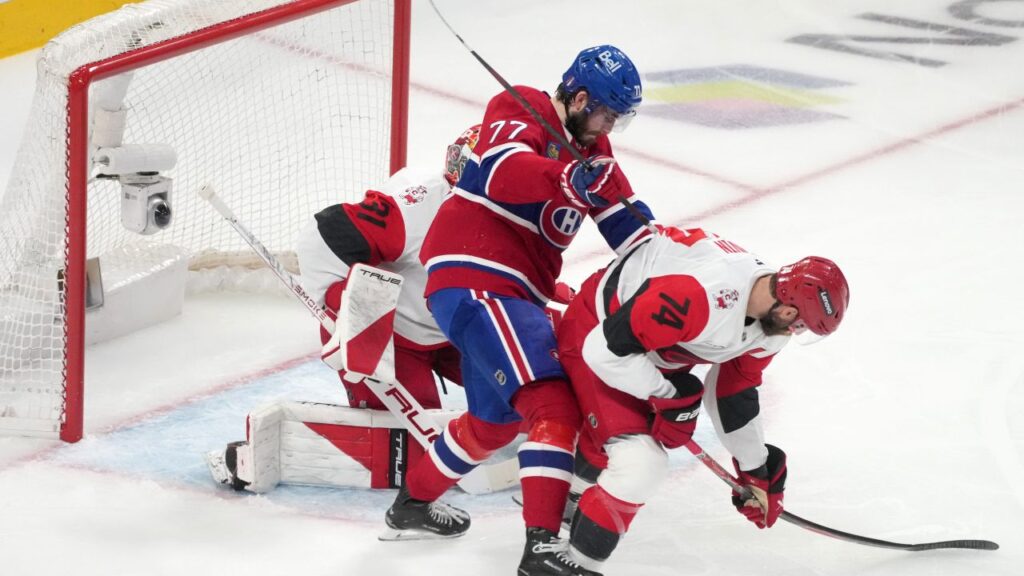 Montreal forwards Newhook, Dach miss morning skate, both available for Game 4