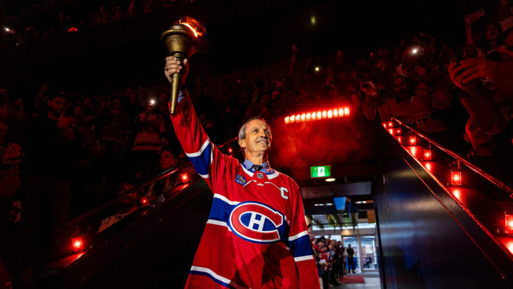 Canadiens torchbearers during the 2026 Playoffs