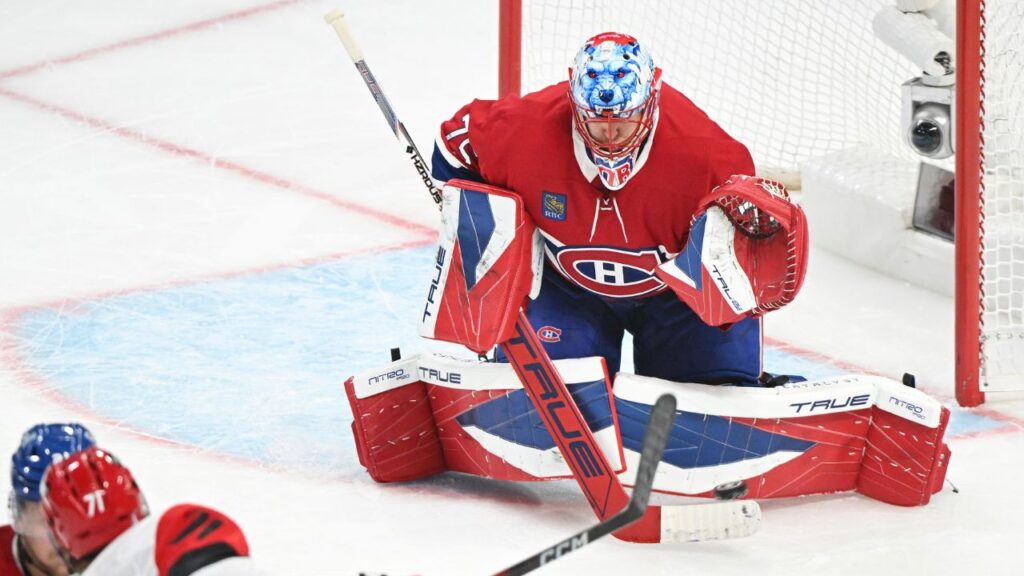 How Jakub Dobes stabilized Canadiens' crease by steadying his emotions