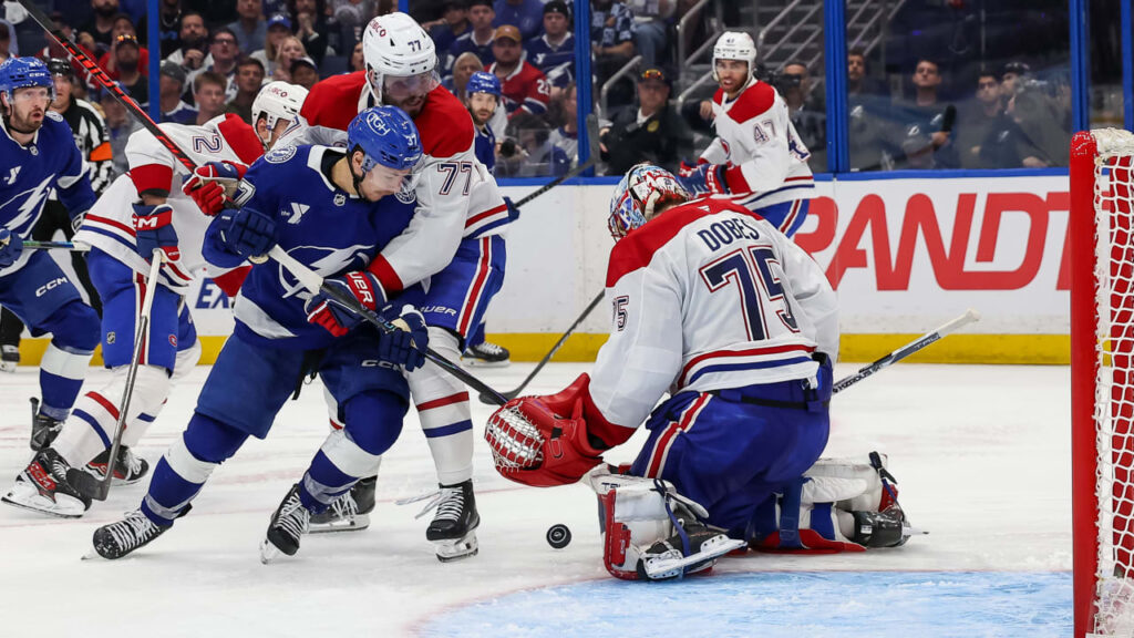 NHL EDGE stats for Lightning-Canadiens Game 7