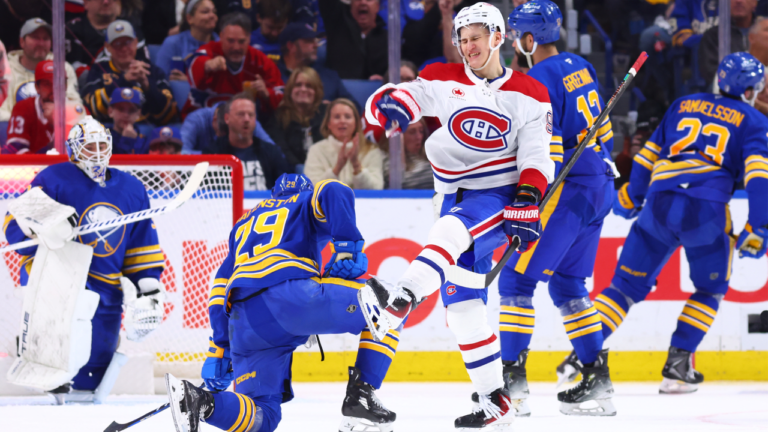 Demidov relieved to finally score 1st playoff goal with Canadiens