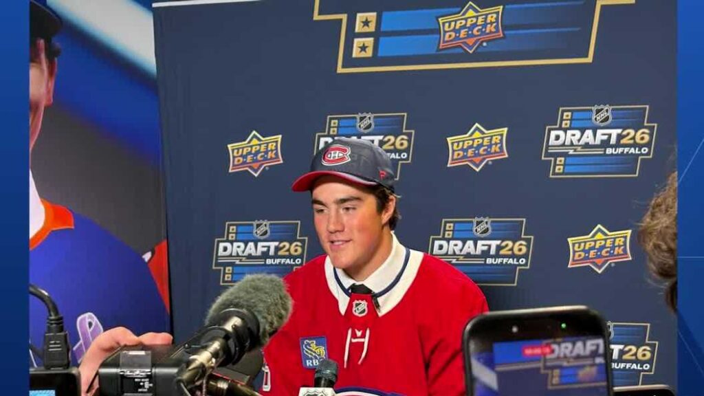 Dartmouth's Cooper Cleaves drafted by Montreal Canadiens