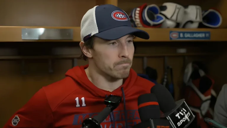 Photo of Canadiens veteran Brendan Gallagher.