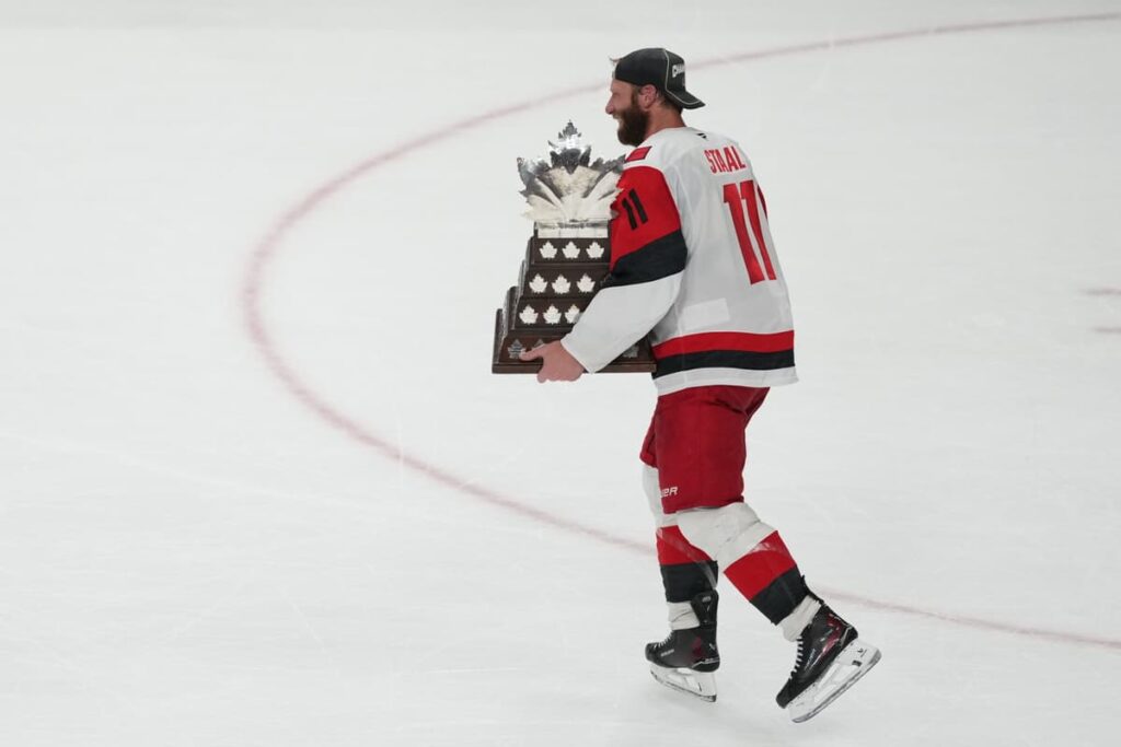 Hurricanes’ Jordan Staal becomes oldest player to win Conn Smythe Trophy