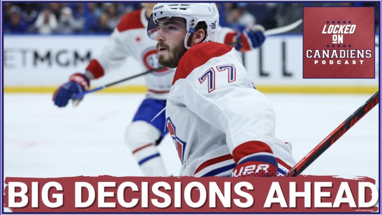 Montreal Canadiens offseason priorities | Will Habs make a big trade? | Big roster decisions looming