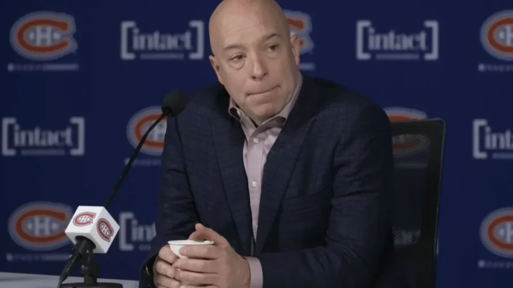 Photo of Montreal Canadiens GM Kent Hughes.