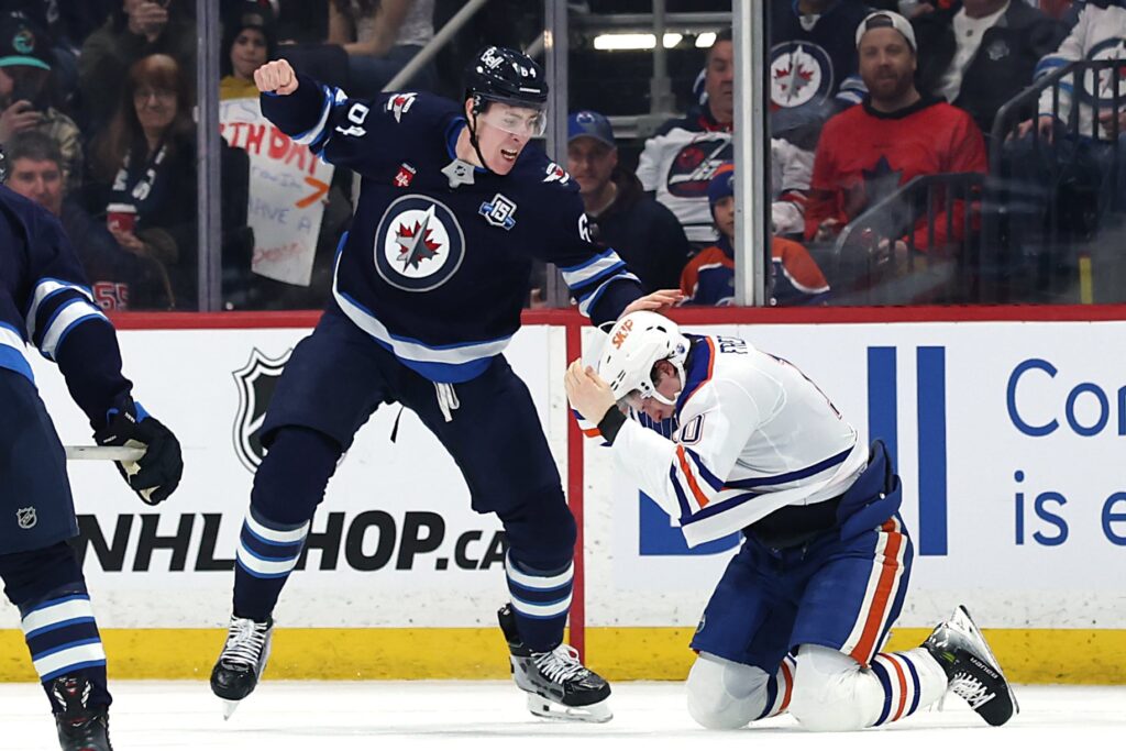 Logan Stanley Winnipeg Jets & Trent Frederic Edmonton Oilers