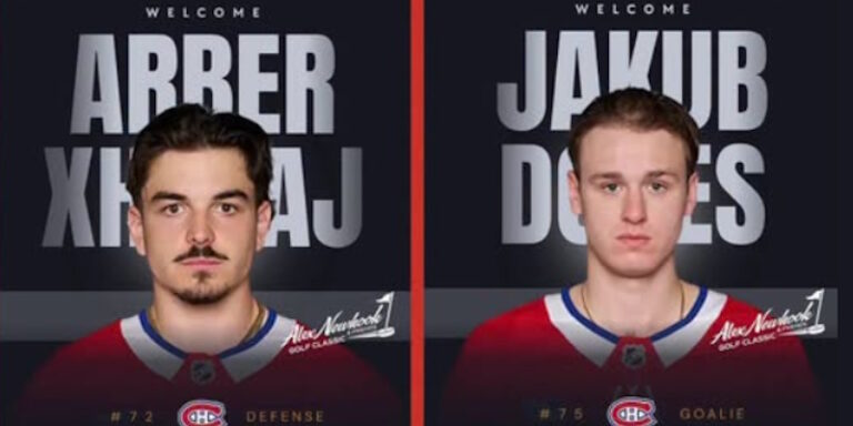 Habs Stars to Join Alex Newhook for Golf Classic Fundraiser in St. John's