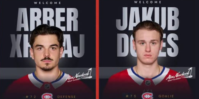 Habs Stars to Join Alex Newhook for Golf Classic Fundraiser in St. John's