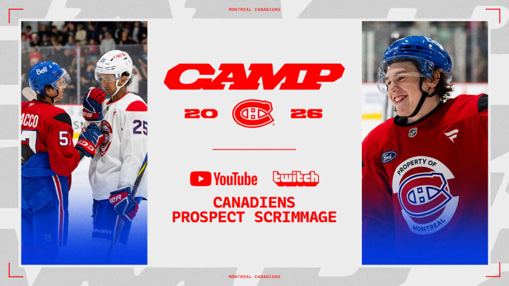How to watch Canadiens Development Camp Scrimmage