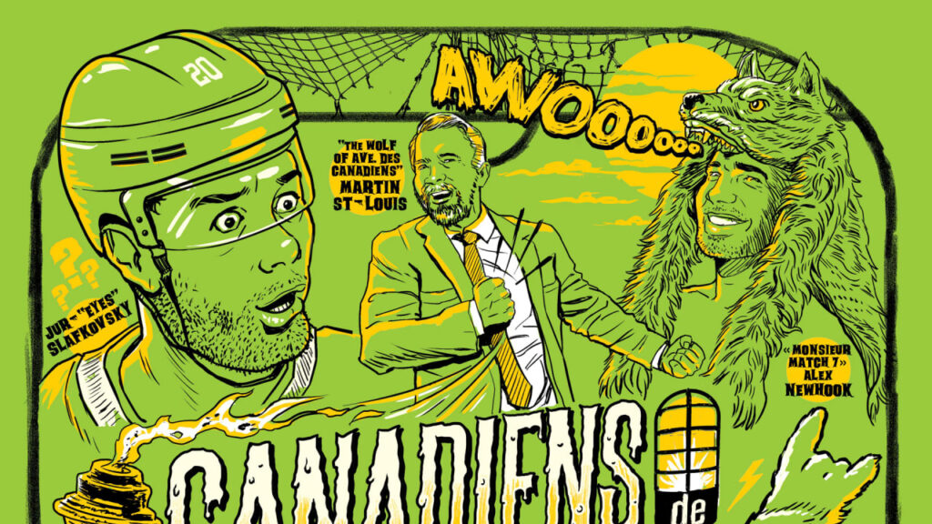 “Ghoulish” Gary Pullin creates exclusive Canadiens poster