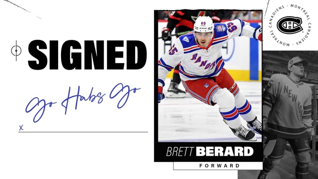 One-year contract for Brett Berard