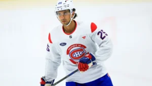 Photo of Montreal Canadiens prospect Michael Hage.