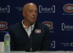 “The other teams are waiting for the Canadiens with a brick and a lantern.”