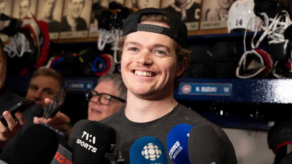 Why American Cole Caufield can’t see himself leaving Montreal 