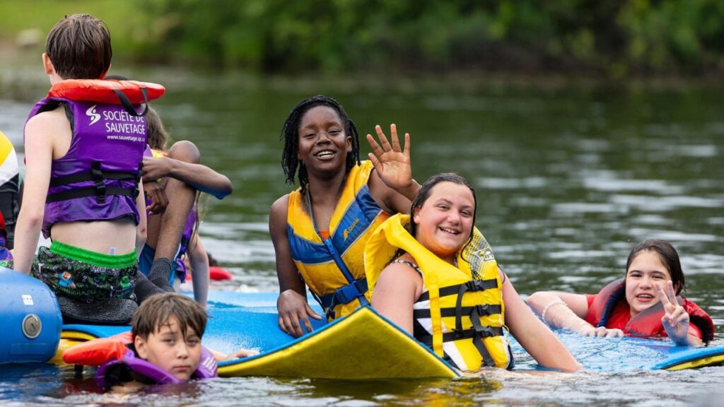 Canadiens Children's Foundation's Camp Bleu Blanc Bouge