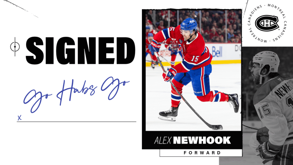 Four-year contract extension for Alex Newhook