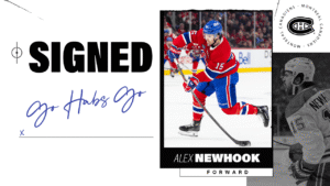 Four-year contract extension for Alex Newhook