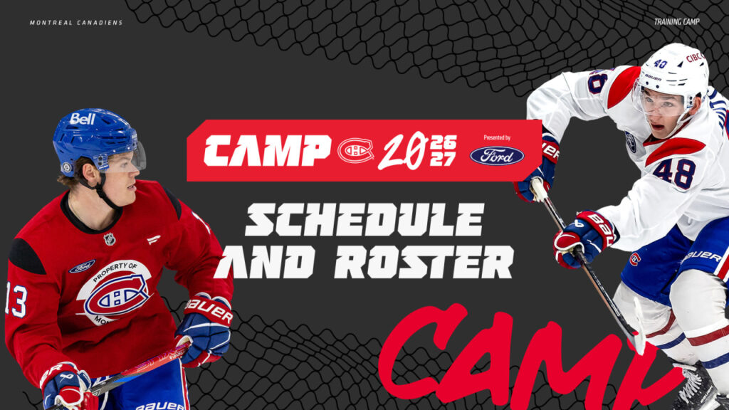 57 players to participate in 2026 Canadiens Training Camp