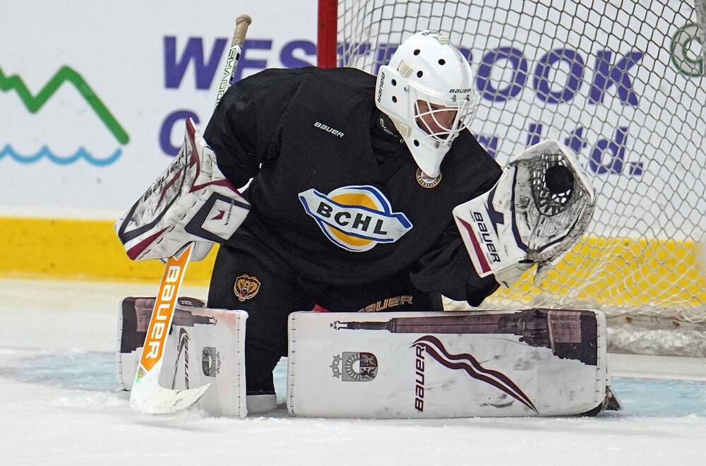 Grizzlies’ Habs drafted goaltender Vecvanags man on a mission
